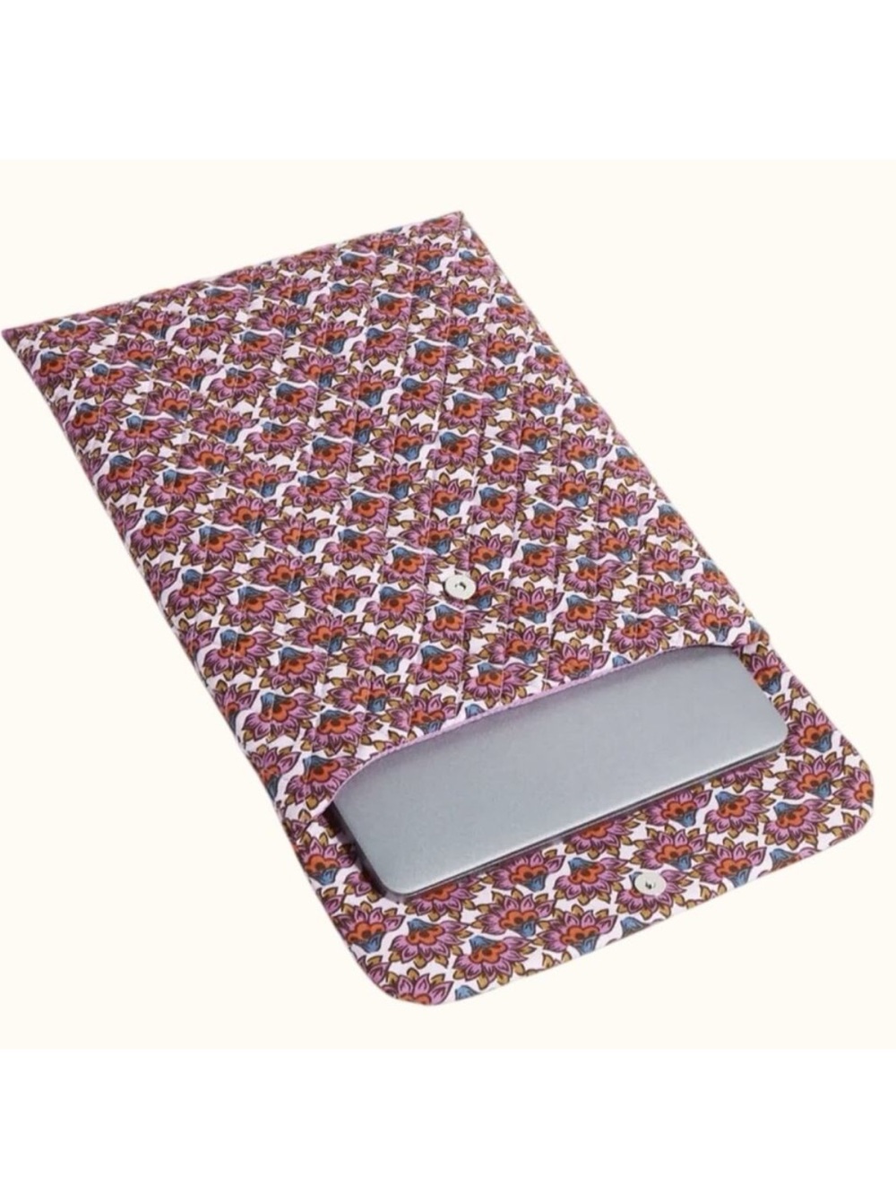 NWT Vera Bradley Floral Small Tech Sleeve